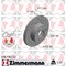 Zimmermann Brake Disc - Sport/Coated, 610118252 610118252 - alternate 1